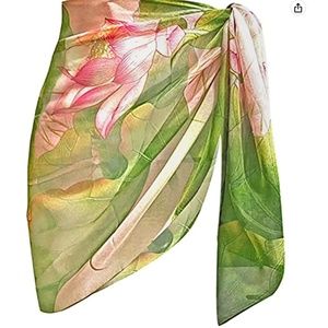 NEW Women's Chiffon Short Sarong Beach Pareo Wrap